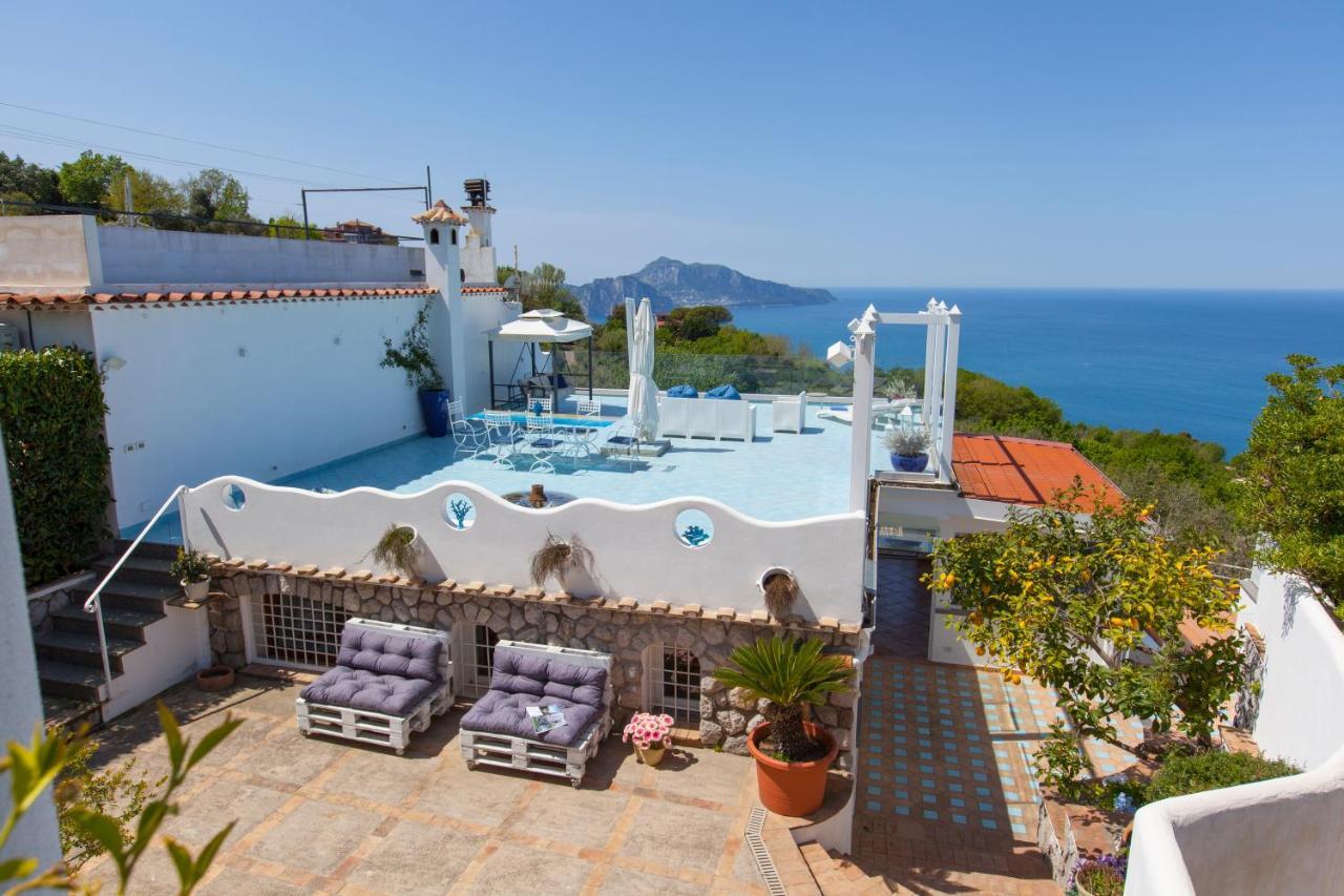 Villa Venus In Penisola Sorrentina Massa Lubrense Εξωτερικό φωτογραφία
