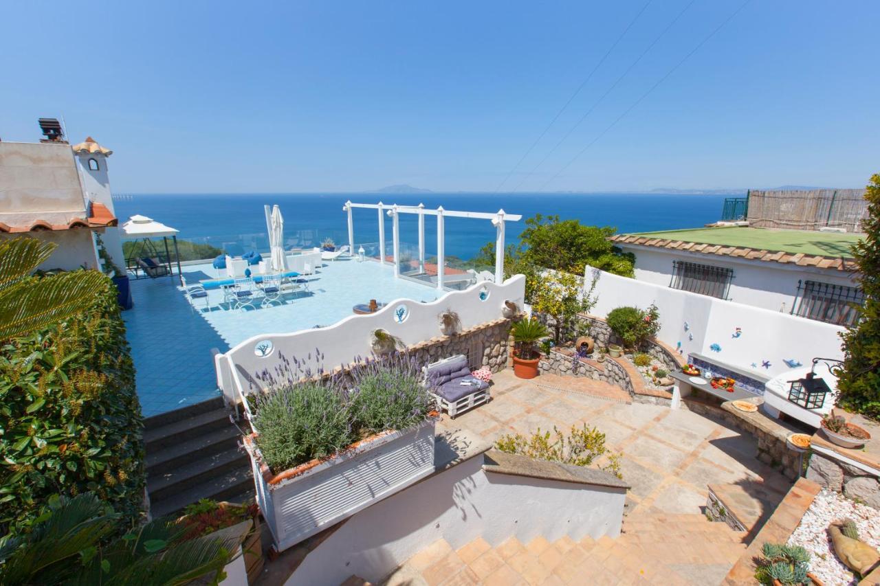 Villa Venus In Penisola Sorrentina Massa Lubrense Εξωτερικό φωτογραφία